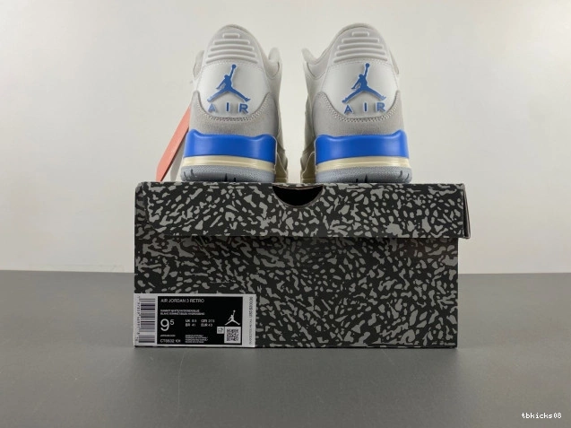 Rep TBkick Jordan CT8532-101 Shorts Air 3 Lucky 0717